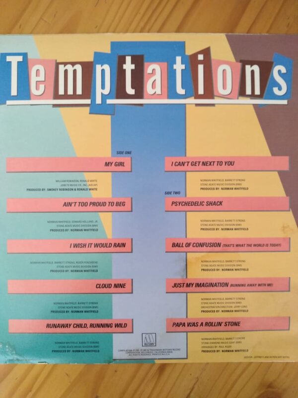 TEMPTATIONS - All The Million Sellers - Image 3