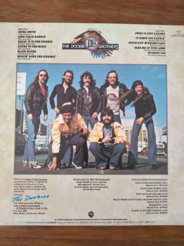 THE DOOBIE BROTHERS - Best of The Doobies - Image 2