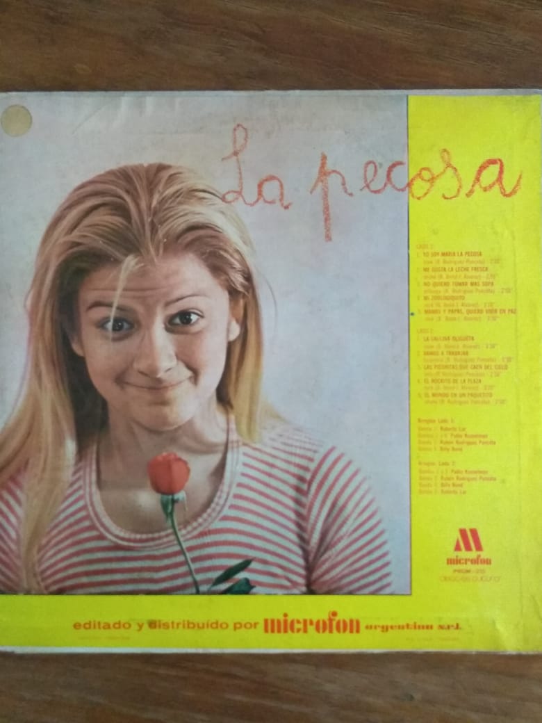 MARÍA LEAL – La Pecosa – Discos de Vinilo