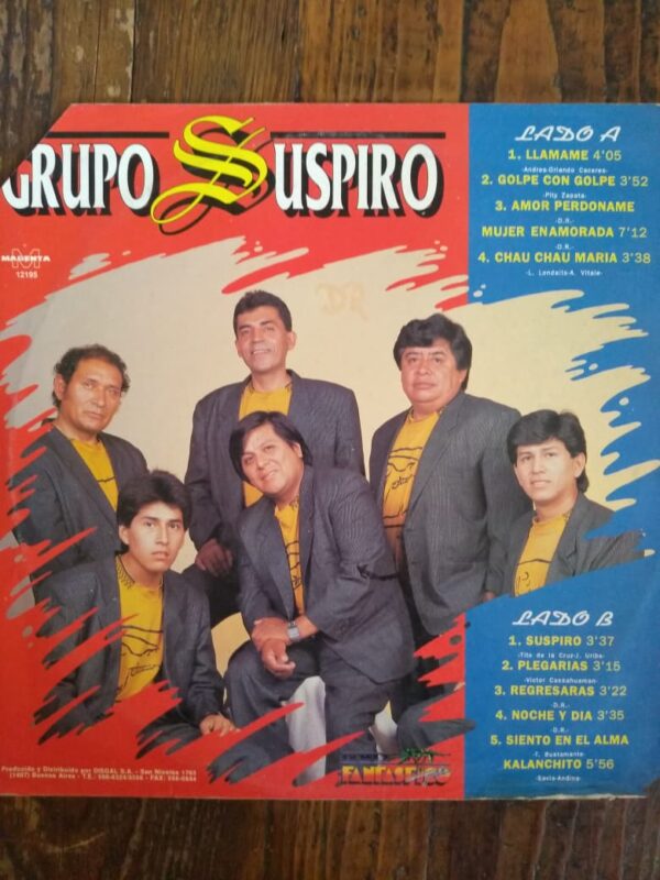 GRUPO SUSPIRO - Llamame!! - Image 2