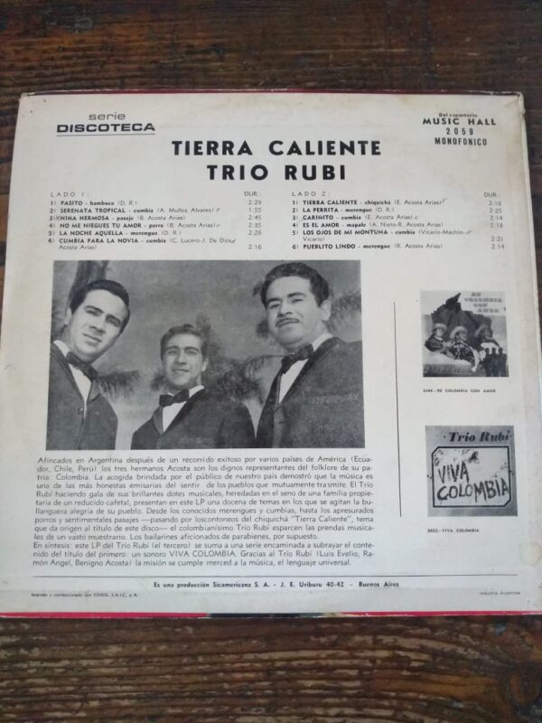 TRIO RUBI - Tierra Caliente - Image 2