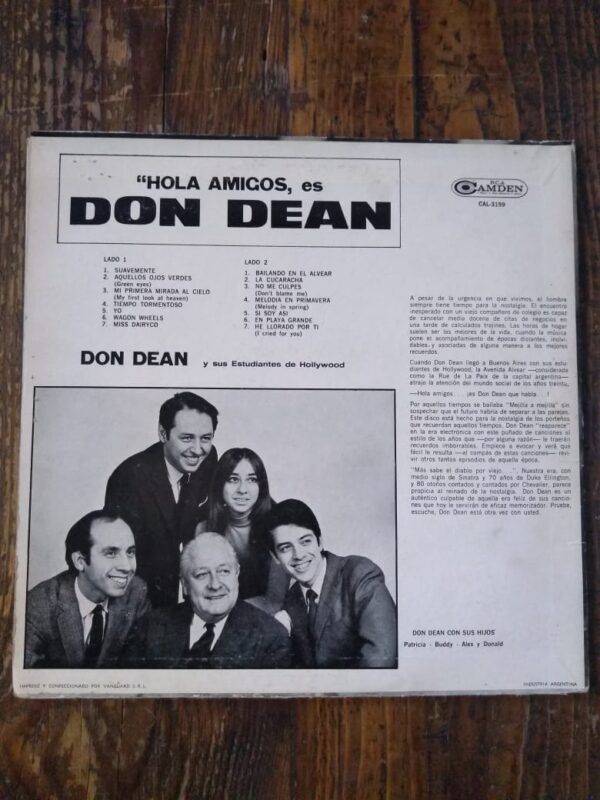 DON DEAN - Hola amigos, es Don Dean - Image 3