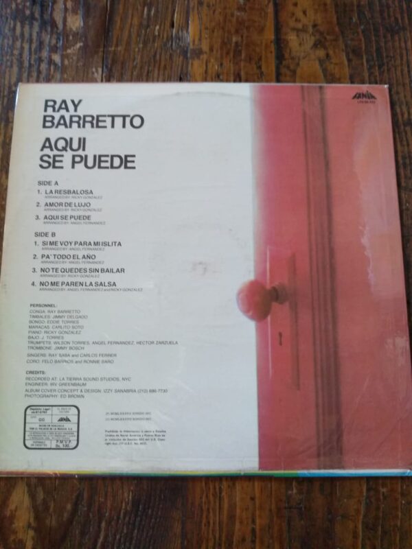 RAY BARRETTO - Aquí se puede - Image 3