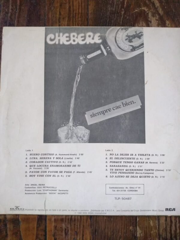 CHEBERE - Siempre Cae Bien - Image 2