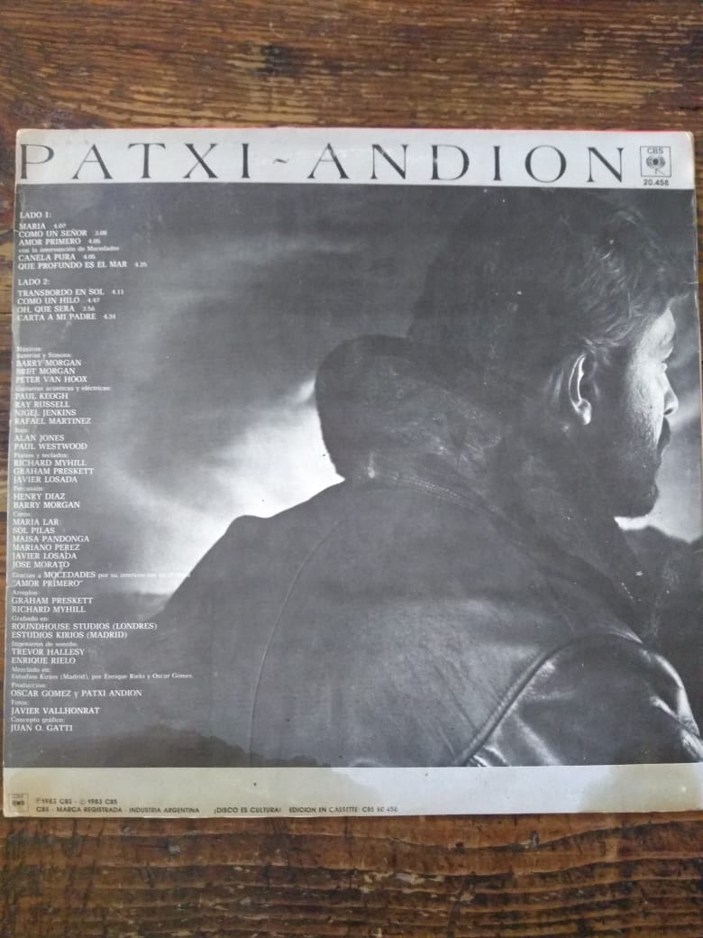 PATXI ANDION - Amor Primero - Discos de Vinilo