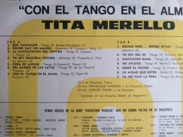 TITA MERELLO - Con El Tango En El Alma - Image 2