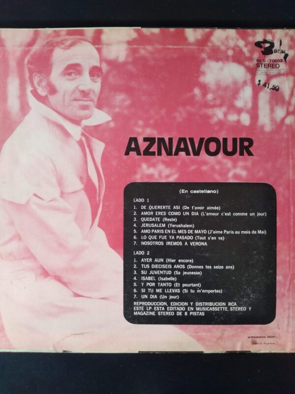 CHARLES AZNAVOUR - En Castellano - Image 2