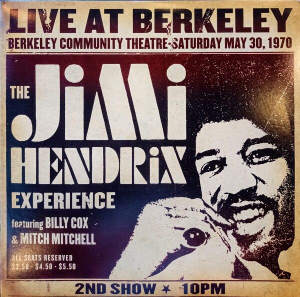 THE JIMI HENDRIX EXPERIENCE - Live At Berkeley