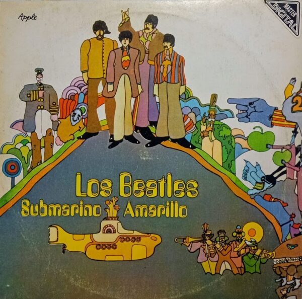 LOS BEATLES - Submarino Amarillo / Yellow Submarine