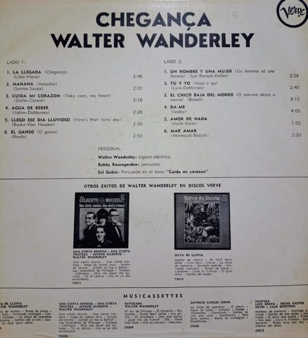 WALTER WANDERLEY Y SU TRIO - Cheganca - Image 2