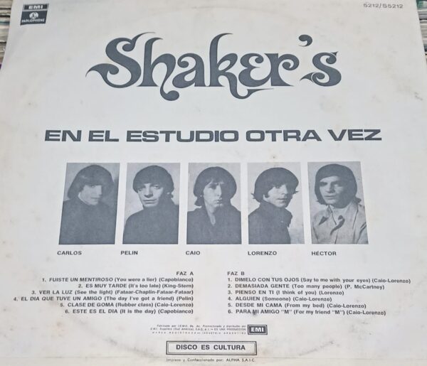 LOS SHAKERS - En El Estudio Otra Vez - Image 2