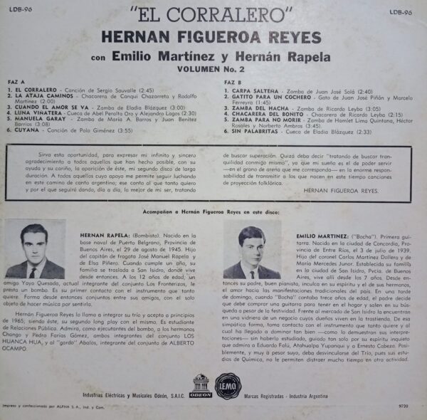 HERNÁN FIGUEROA REYES - El Corralero - Image 2