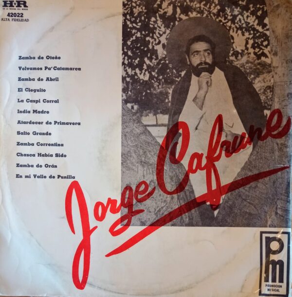 JORGE CAFRUNE - Jorge Cafrune