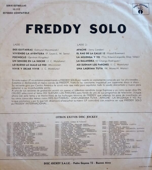 FREDDY SOLO - Internacional - Image 2