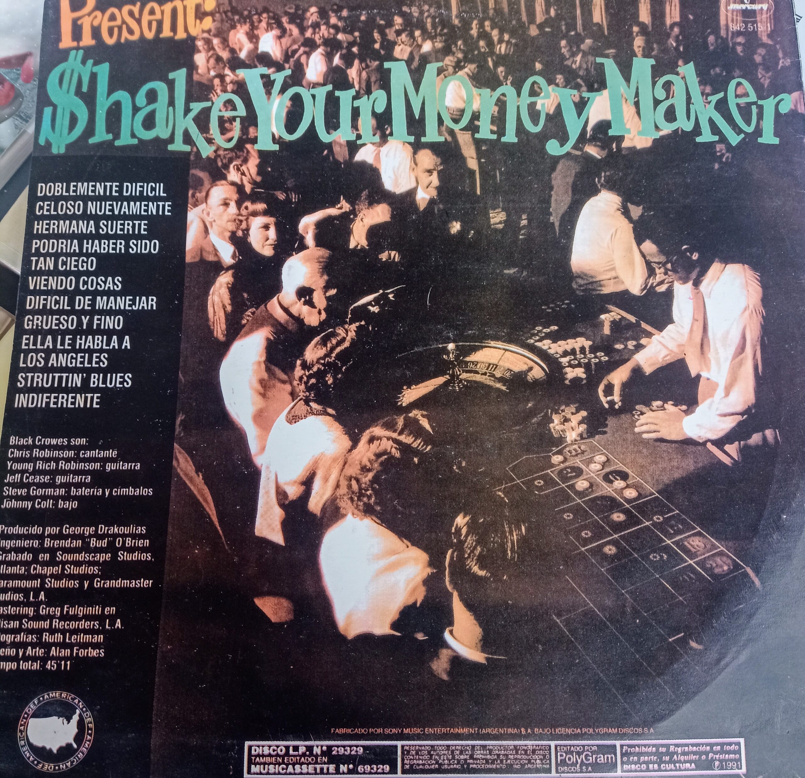 THE BLACK CROWES - Shake Your Money Maker - Image 2