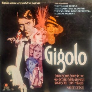 VARIOS - Gigolo Banda De Sonido Original De la Pelicula